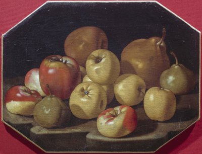 Elma ve armut ile natürmort, Luca Forte