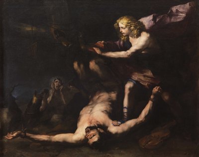 Apollo ve Marsyas, c. 1660. by Luca Giordano