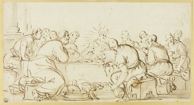 Geçen akşam yemeği by Luca Giordano