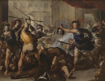 Perseus, Phineas ve Takipçilerini Taşa Dönüştürüyor, 1680