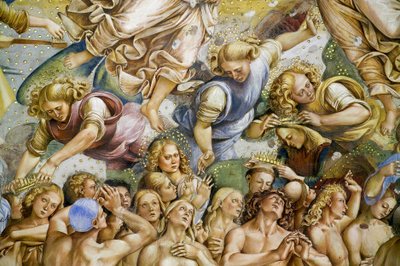 Seçilmiş, Son Yargı fresk döngüsünden by Luca Signorelli