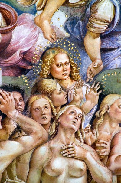 Seçilmiş, Son Yargı fresk döngüsünden by Luca Signorelli