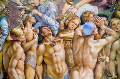 Seçilmiş, Son Yargı fresk döngüsünden by Luca Signorelli