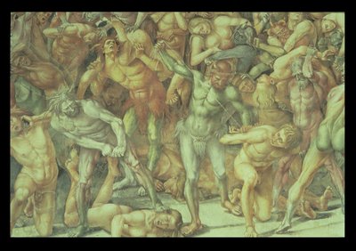 Cehennem, Kıyametten (detay) by Luca Signorelli