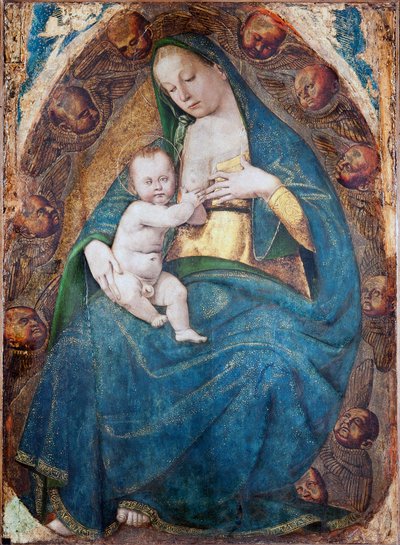 Hemşirelik Madonna, 1482-c.1485 by Luca Signorelli
