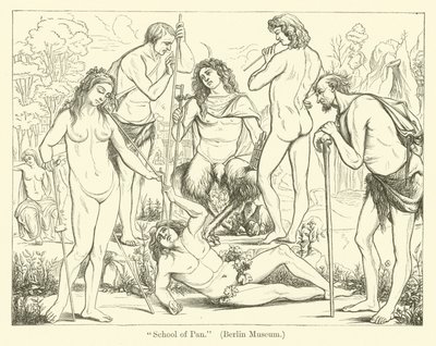 Pan Okulu (gravür) by Luca Signorelli