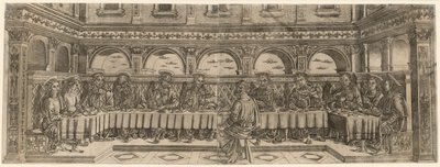 Son Akşam Yemeği çifti, yaklaşık 1500. by Lucantonio degli Uberti