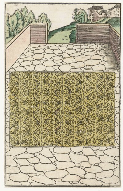 Kerubim desenli çadır by Lucas Cranach