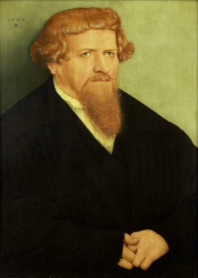 Bir Adamın Portresi by Lucas Cranach (II) (attributed to)