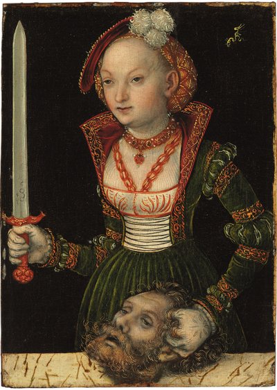Judith ve Holofernes by Lucas Cranach