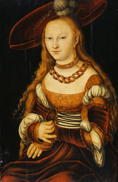 Genç Bir Hanımın Portresi, c.1350 by Lucas Cranach