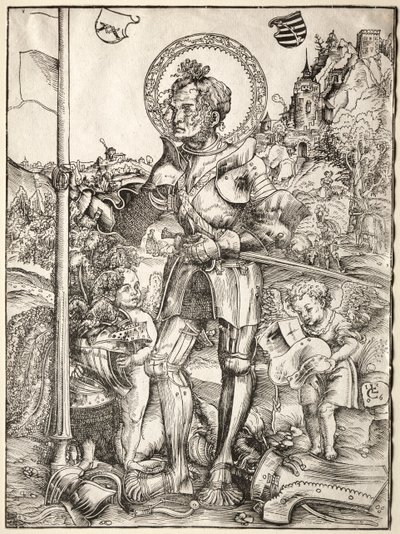 Aziz George Ayakta by Lucas Cranach