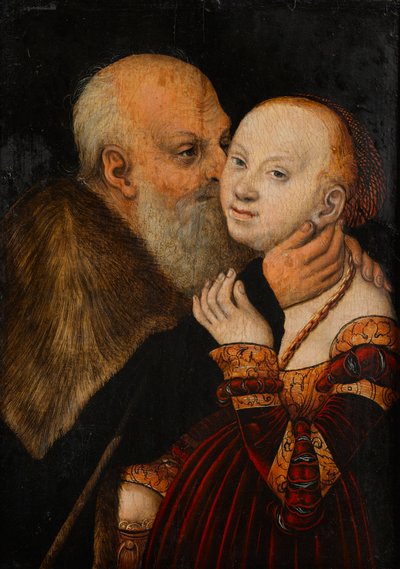 Garip çift by Lucas Cranach d. Ä.