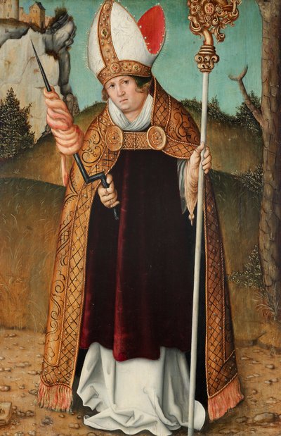 Hl. Erasmus by Lucas Cranach d. Ä.