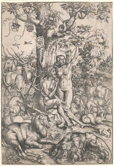 İnsanın Düşüşü by Lucas Cranach d.Æ.