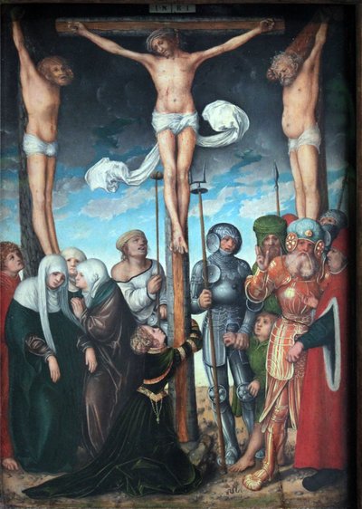çarmıha germe by Lucas Cranach the Elder