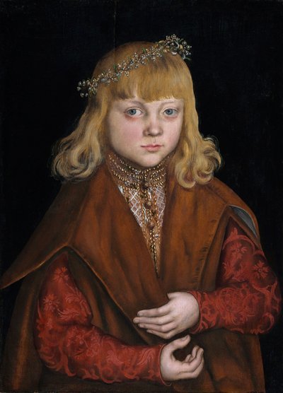 Bir Sakson prensi by Lucas Cranach the Elder