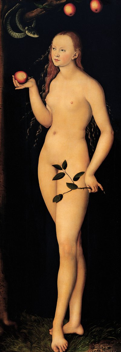 Havva, 1528. by Lucas Cranach the Elder