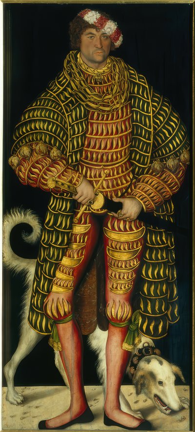 Hrzg.Heinrich d. dindar Saksonya / Cranach by Lucas Cranach the Elder