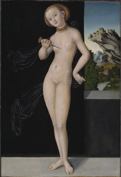 Lucretia, 1528 by Lucas Cranach the Elder