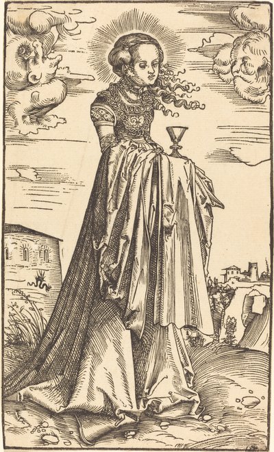 Aziz Barbara by Lucas Cranach the Elder