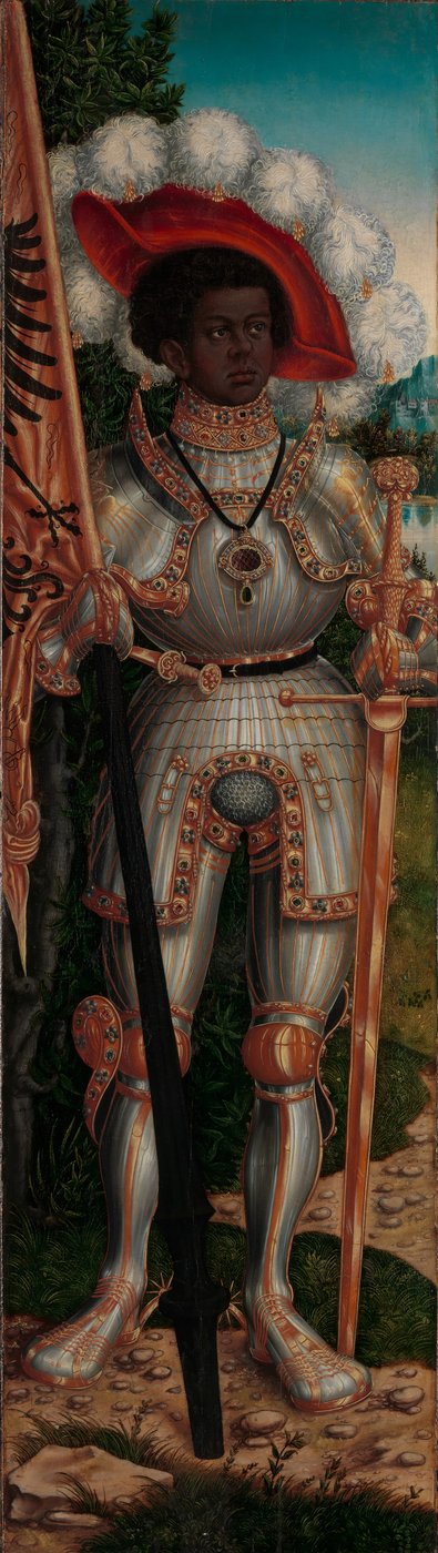 Aziz Maurice, yaklaşık 1520-25. by Lucas Cranach the Elder