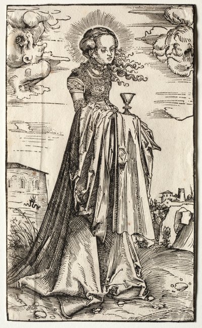 Aziz Barbara. by Lucas Cranach the Elder
