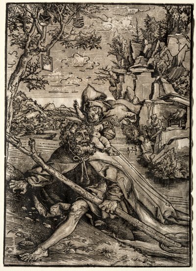 Aziz Christopher, c. 1509. by Lucas Cranach the Elder