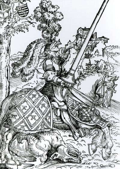 Atlı Aziz George, 1507 by Lucas Cranach the Elder
