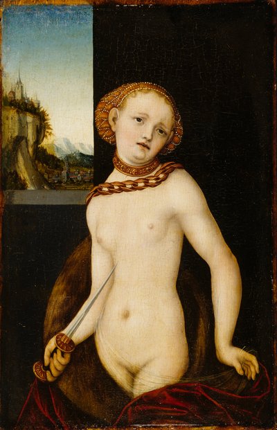 İsveççe:  Lucretia Lucretia by Lucas Cranach the Elder