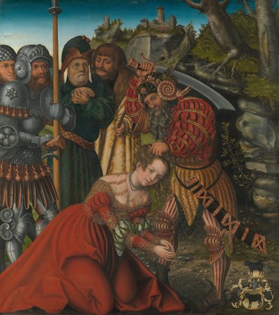 Aziz Barbara Şehitliği, yak. 1510. by Lucas Cranach the Elder