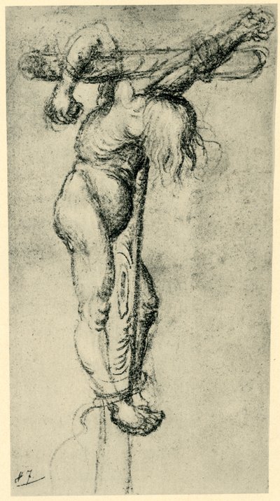 Çarmıhtaki hırsız, 1500-1504, 1943. by Lucas Cranach the Elder