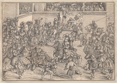 Turnuva, 1509 by Lucas Cranach the Elder