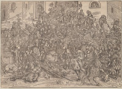 Turnuva, 1509 by Lucas Cranach the Elder
