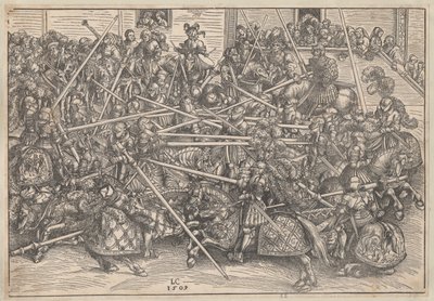 Turnuva, 1509 by Lucas Cranach the Elder