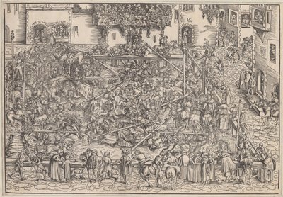 Turnuva, 1509 by Lucas Cranach the Elder