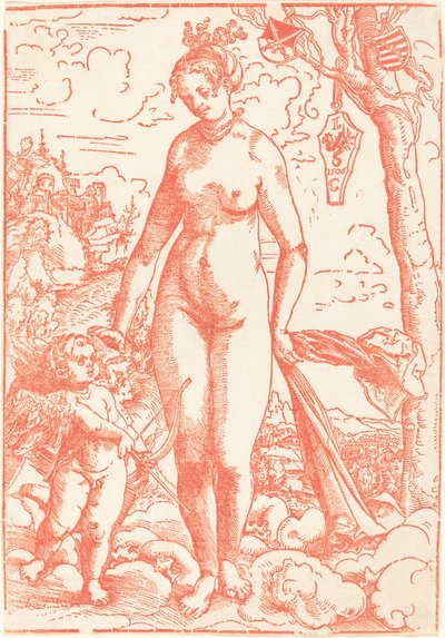 Venüs ve Aşk Tanrısı by Lucas Cranach the Elder