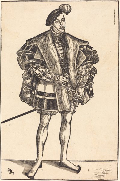 John William, Saxe-Coburg Dükü by Lucas Cranach the Younger