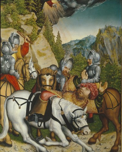 Şam Yolunda Dönüşüm by Lucas Cranach the Younger