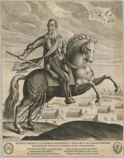 İsveçli Gustavus Adolphus by Lucas Kilian