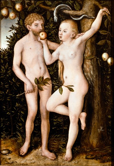 Adem ve Havva (Resim by Lucas the Elder Cranach