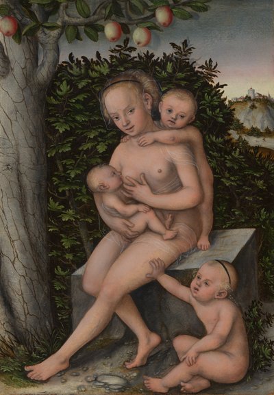 Hayırseverlik by Lucas the Elder Cranach