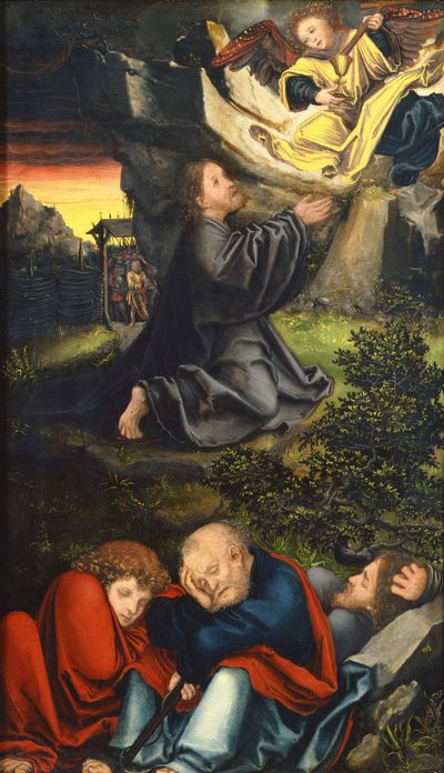 "Zeytin Bahçesinde Dua"" Yaşlı Lucas Cranach
