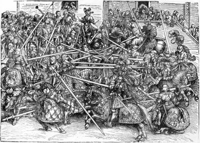 Turnuva by Lucas the Elder Cranach