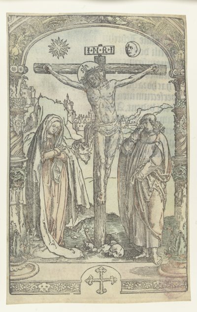 İsa çarmıhta by Lucas van Leyden (attributed to)
