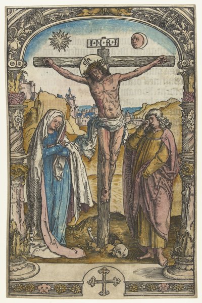 İsa çarmıhta by Lucas van Leyden (attributed to)