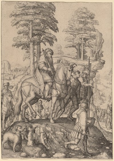 Abigail ve David by Lucas van Leyden