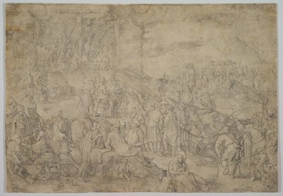 Calvary Golgotha, 1517. by Lucas van Leyden