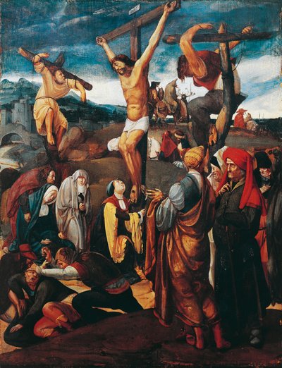 Çarmıha Gerilme, Lucas van Leyden (1494-1533 dolaylarında) by Lucas van Leyden