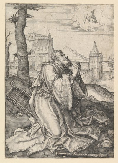 David Dua, ca. 1507. by Lucas van Leyden